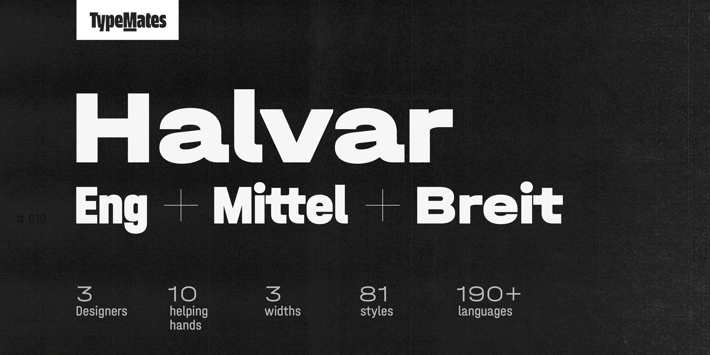 Halvar Breitschrift Font